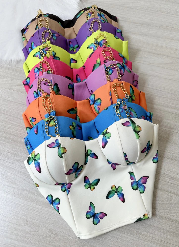 Cropped Butterfly Diane
